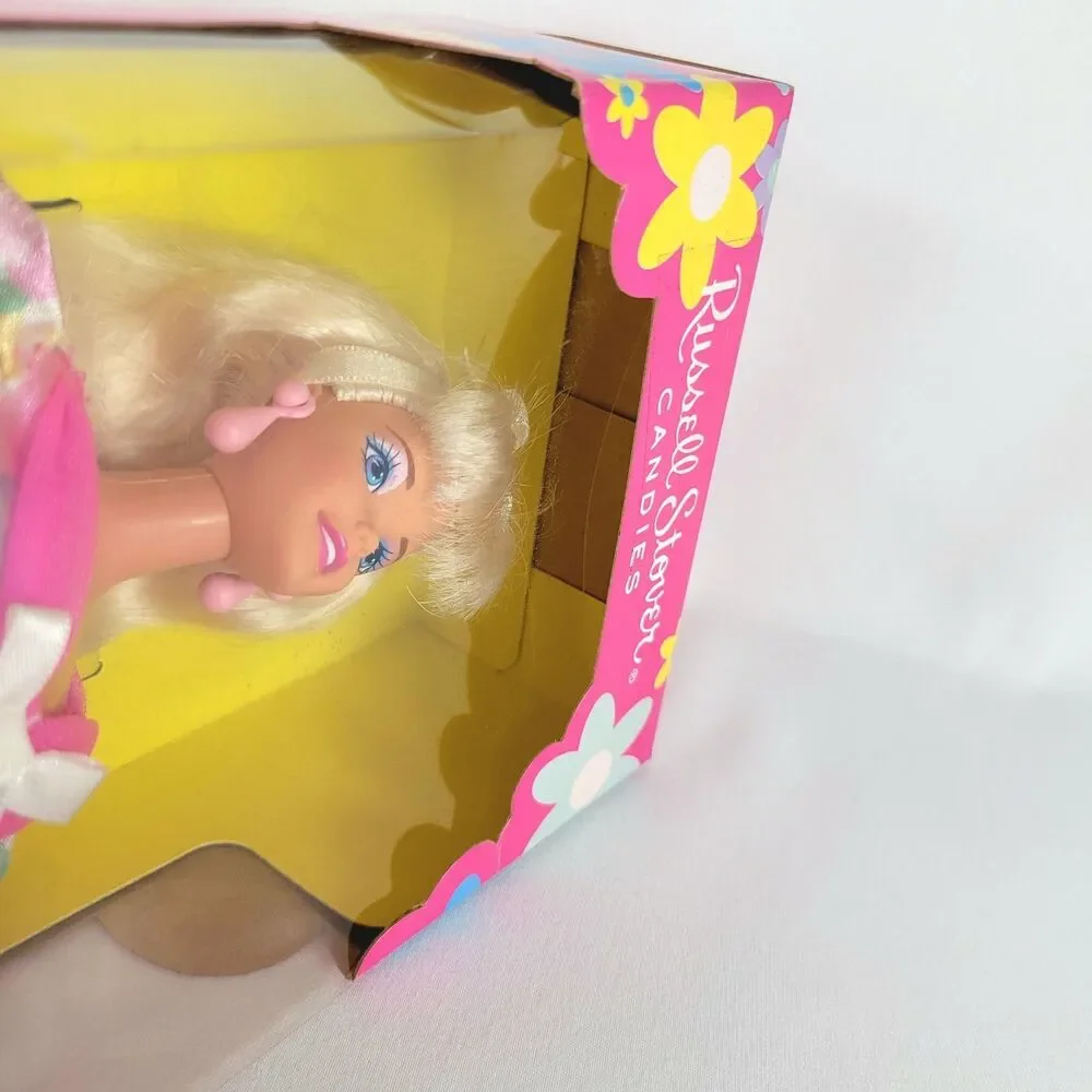 Vintage 90s Russell Stover Candies Special Edition Barbie Pink 16351 Mattel